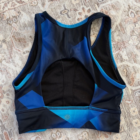 Athletes Women's Longline Crop Sports Bra - Picture 2 of 7